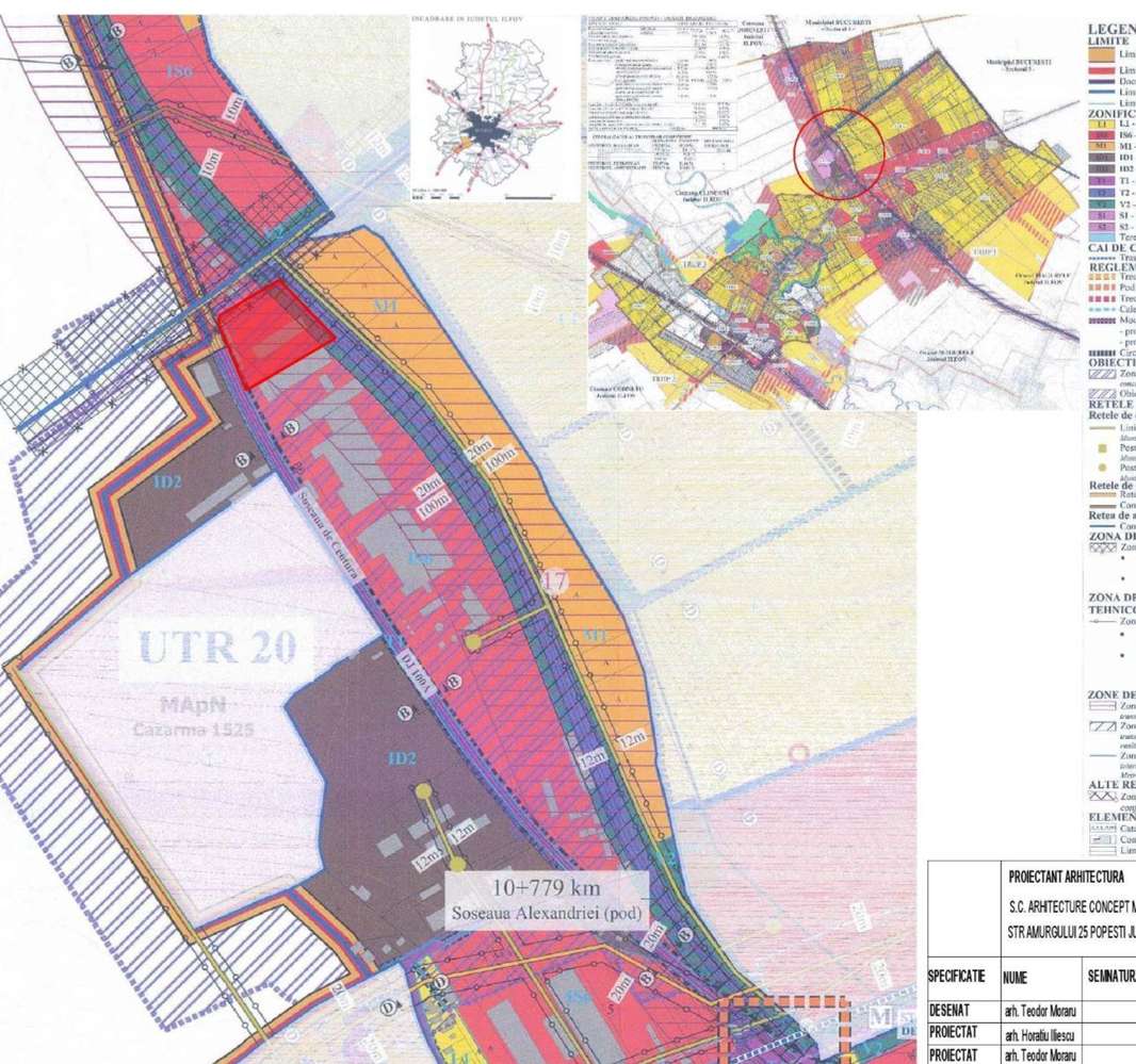 Teren intravilan 9.862 mp – poziție excelentă pe Șoseaua de Centură Br-2