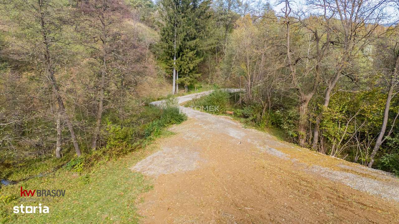 Teren intravilan în Zărnești, zona Tohanita, cu pădurice și parau curg-12