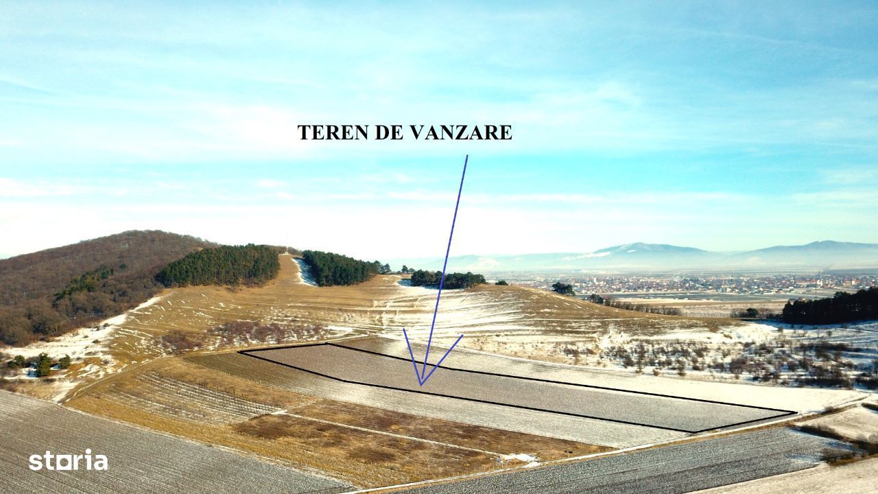 Teren in Sanpetru zona Lempes, retras cu panorama deosebita