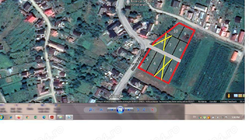 Teren Intravilan central in Sarata  parcele 700 mp - Imagine principală: 1/6