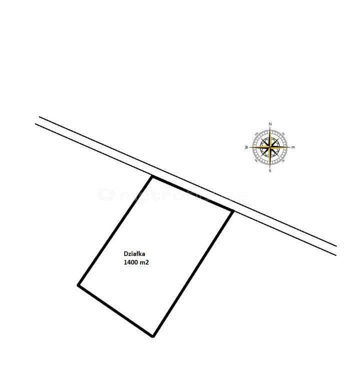 Działka budowlana 1400 m2 w Rozgartach!!! - Pełny obrazek: 4/4