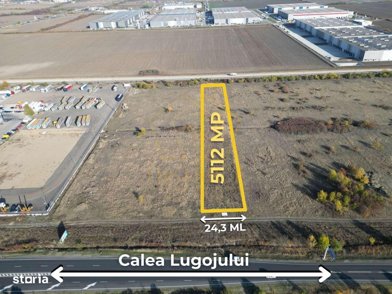 Teren de 5.112mp pentru servicii- industrial | calea Lugojului | Ghiro - Imagine principală: 2/8