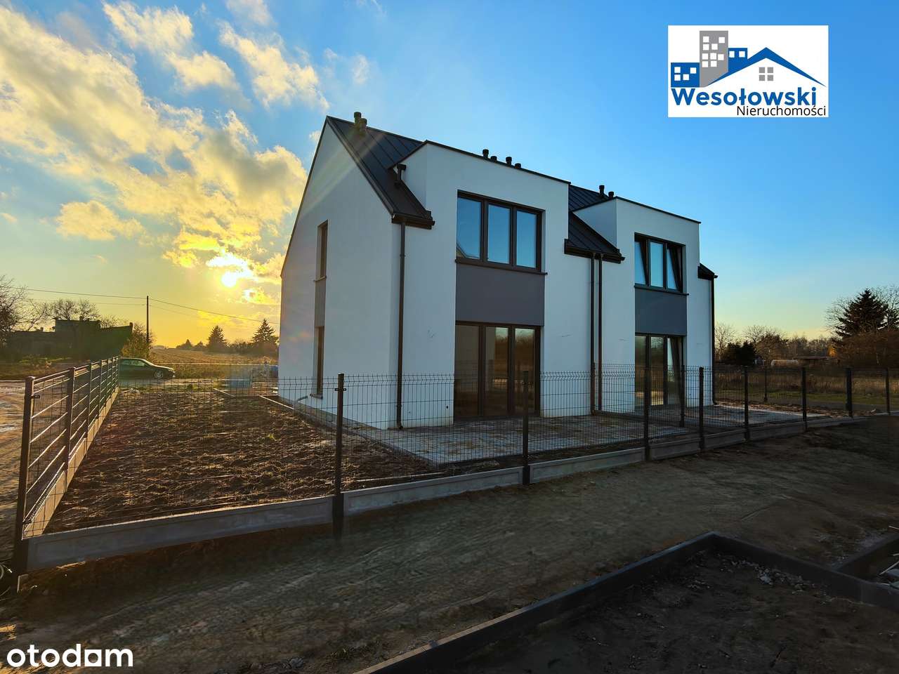 Nowe domy 80m2, w zabudowie bliźniaczej, tańsze od mieszkania w bloku.-0