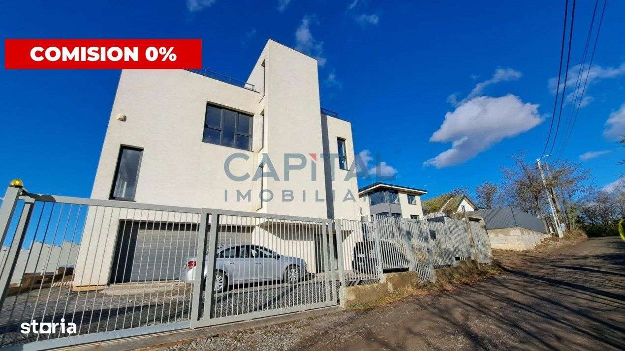 Casa remarcabila, 297 mpu, terasa pe acoperis, garaj, panorama - Imagine principală: 1/19