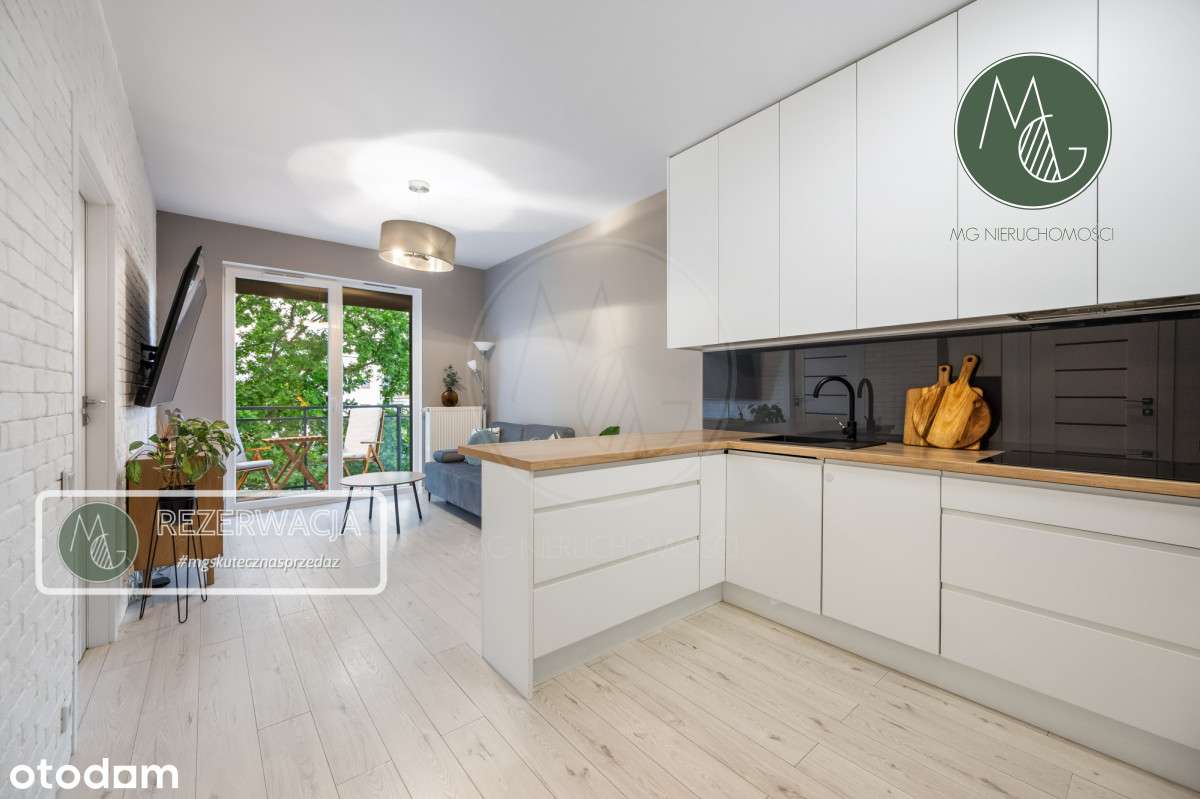 Super 2 pokoje, widok na zieleń, balkon, parking-0