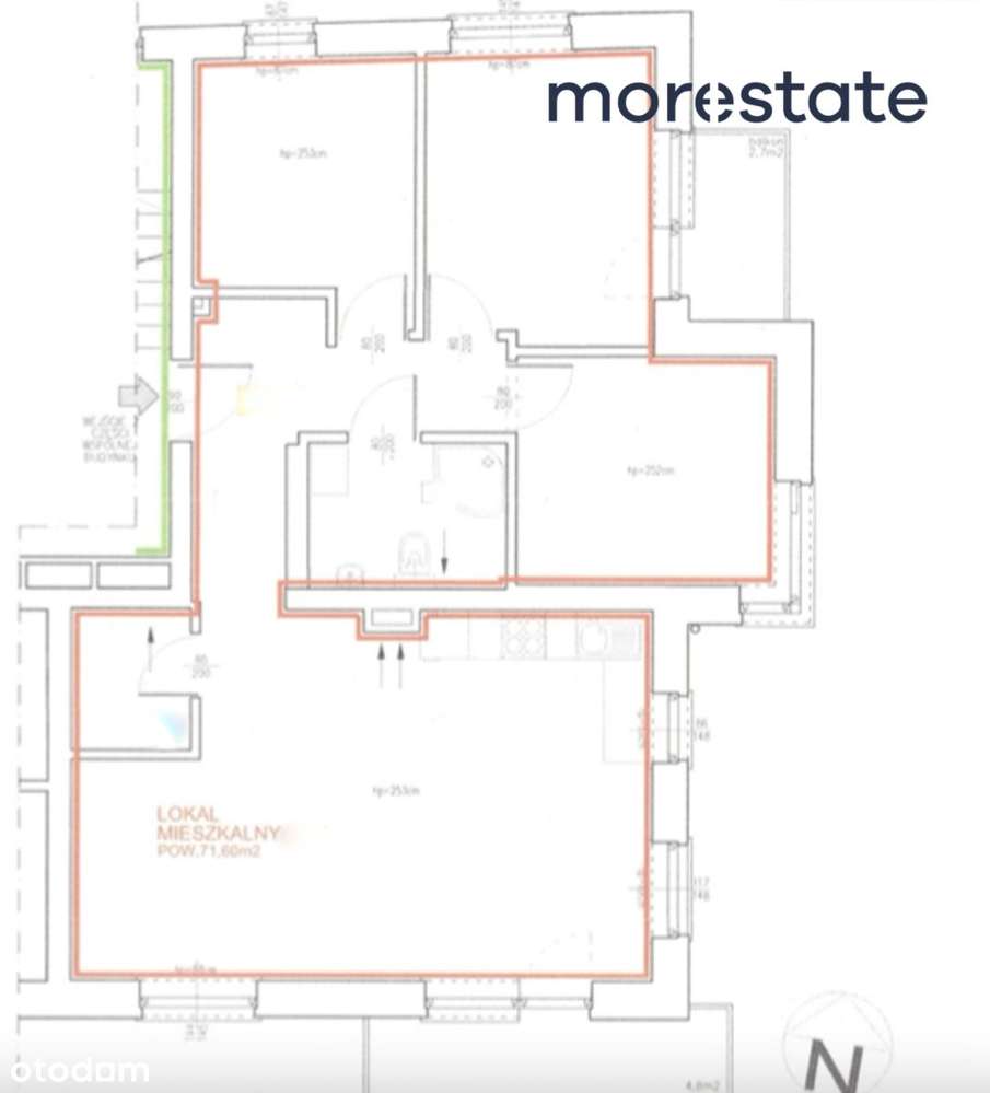 4 pok. z garażem przy Parku Wodnym-17
