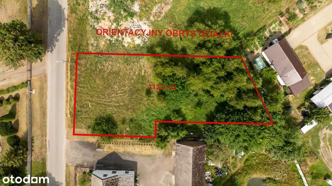 Działka budowlana 1132 m2, Boruszyn, gmina Połajewo - Pełny obrazek: 2/15