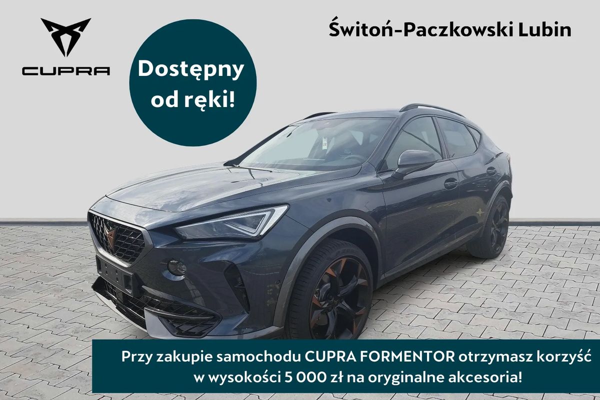 CUPRA Formentor 2.0 TSI 190 KM DSG 4Drive - Dostępny od ręki!