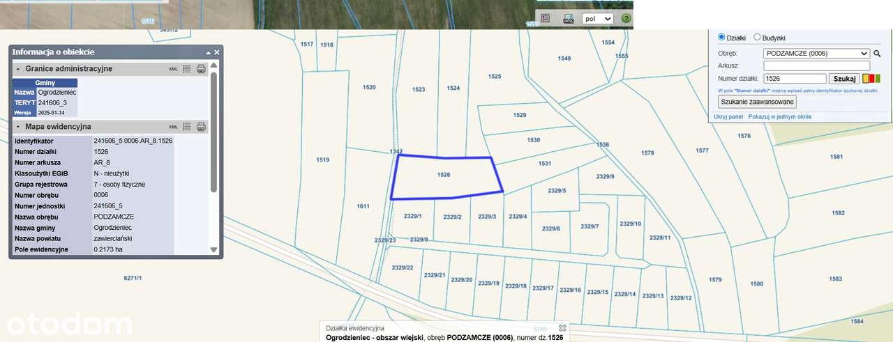 Ostatnia działka budowlana w lesie- 2173 m2 - k. Zamku Ogrodzieniec-4