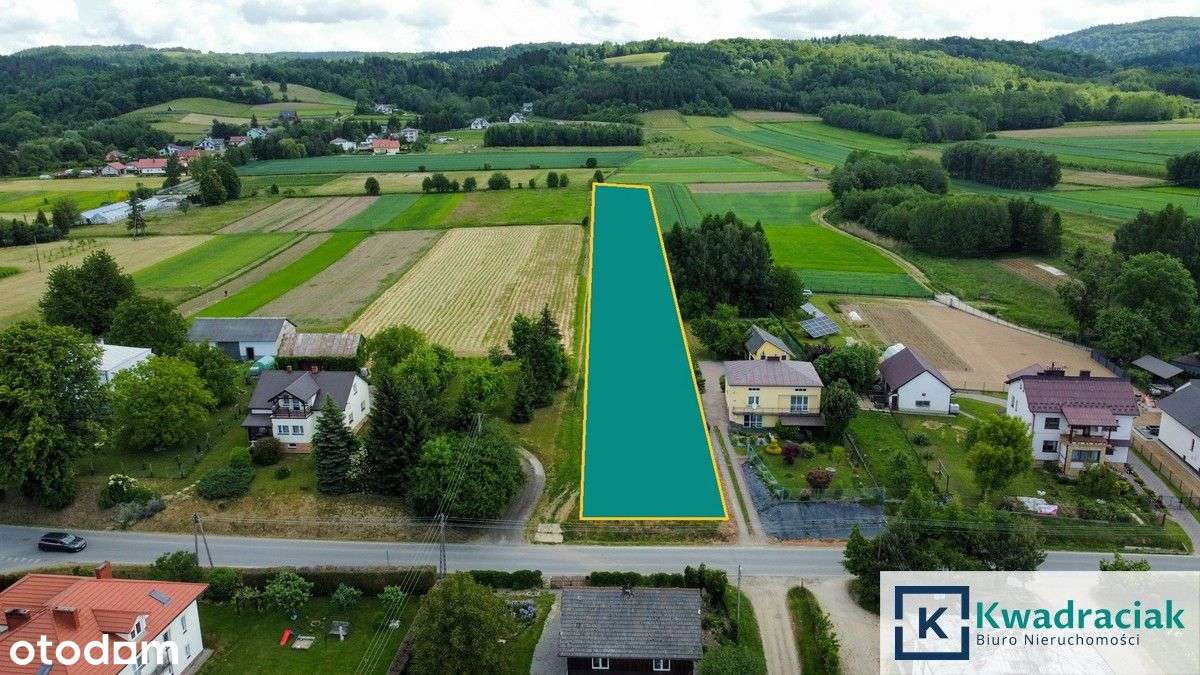 Widokowa działka z warunkami zabudowy - Bratkówka - Pełny obrazek: 5/6