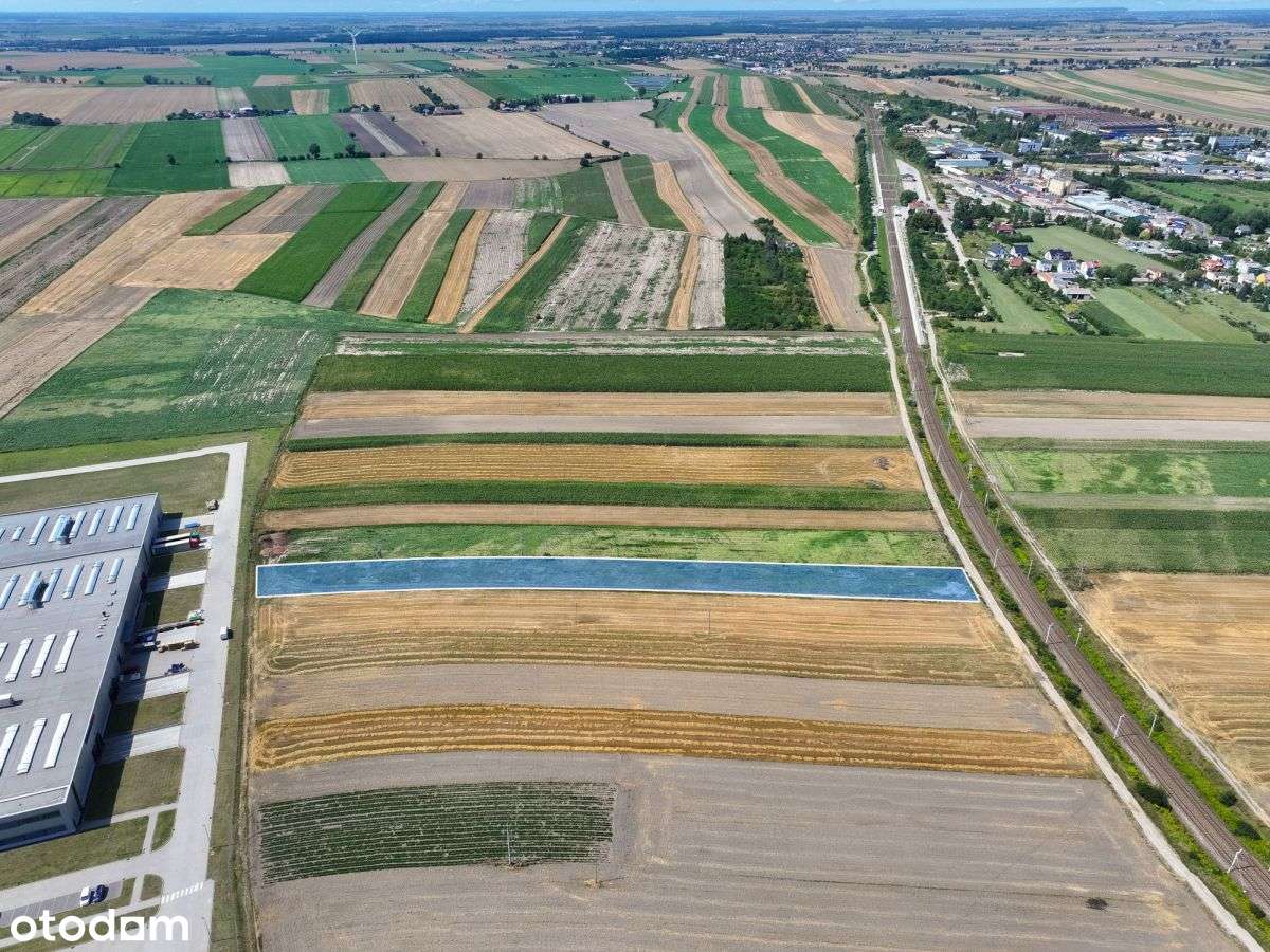 Działka produkcyjno-usługowa, z Mpzp-4