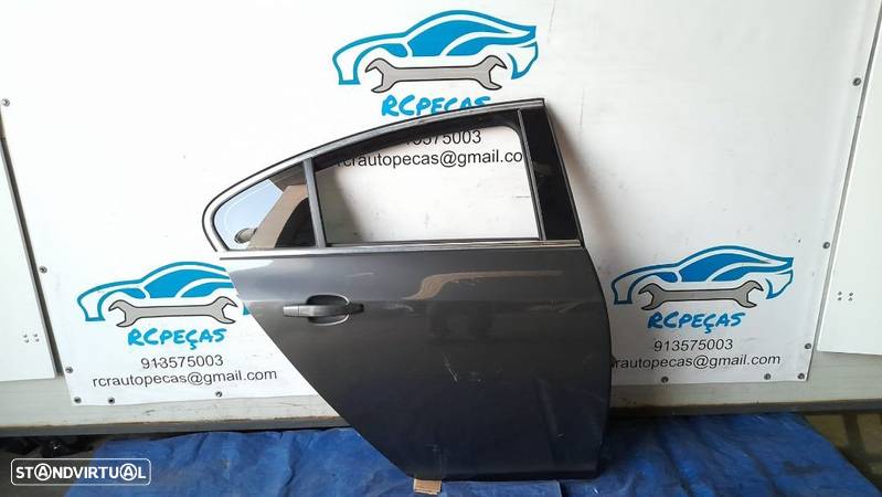 PORTA PORTAS TRASEIRA TRÁS DIREITA 22796348 OPEL INSIGNIA A G09 SEDAN CARRO FECHO ELEVADOR MOTOR PUXADOR VIDRO - 4