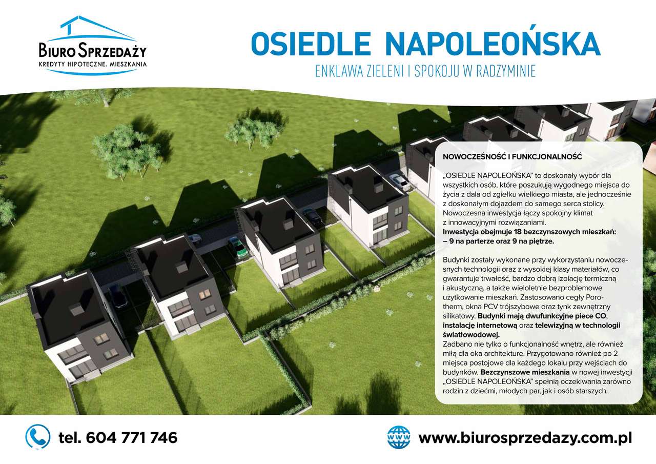 NAJTAŃSZE 4 POKOJE TUŻ OBOK RADZYMINA+2MP+OGRÓDEK - Pełny obrazek: 5/10