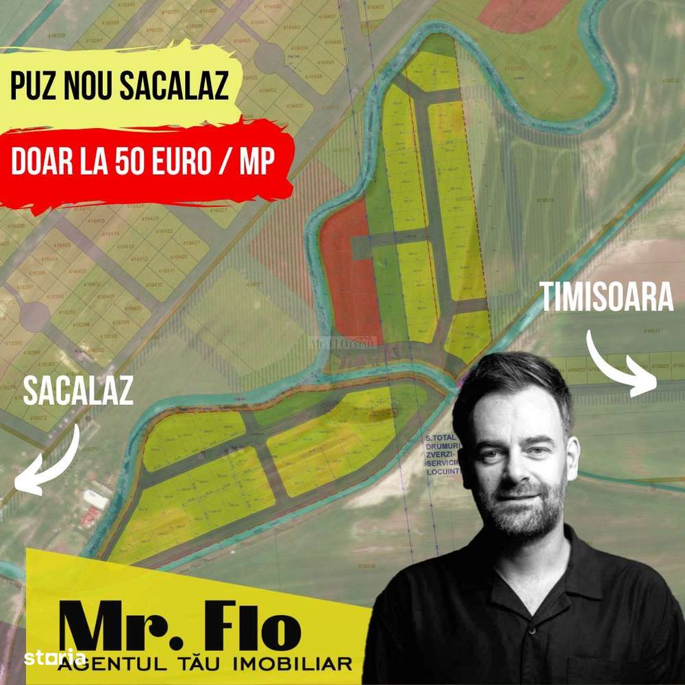 Teren in 2 rate de vanzare Scalaz - COMISION 0 - Imagine principală: 4/4