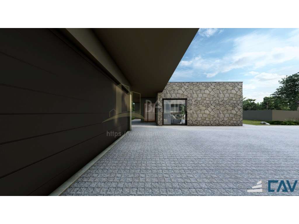 Moradia T3 de Arquitetura Moderna com Piscina - Em Construção-5