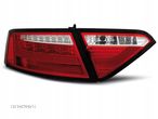 LAMPY DIODOWE AUDI A5 07-11 COUPE RED WHITE LED - 1