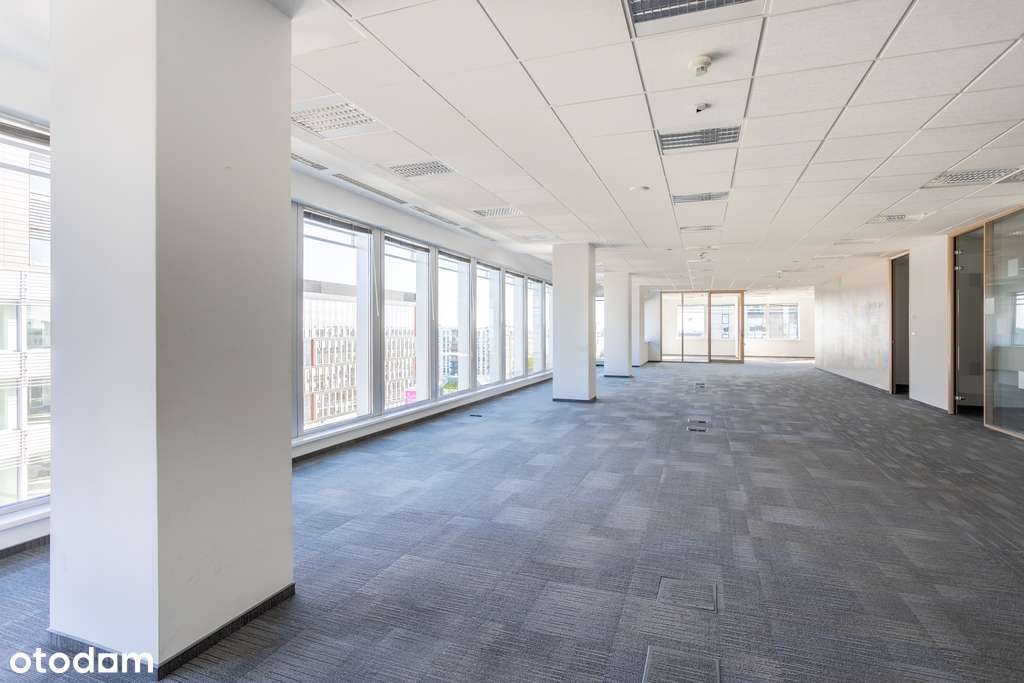 Przestronne biuro na 8 piętrze z pięknym widokiem - Pełny obrazek: 3/13