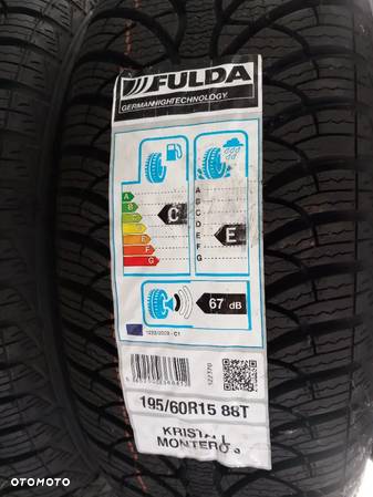 Koła Zimowe 195/60R15 Ford Fiesta (Fulda Kristall) 2485204 - 9