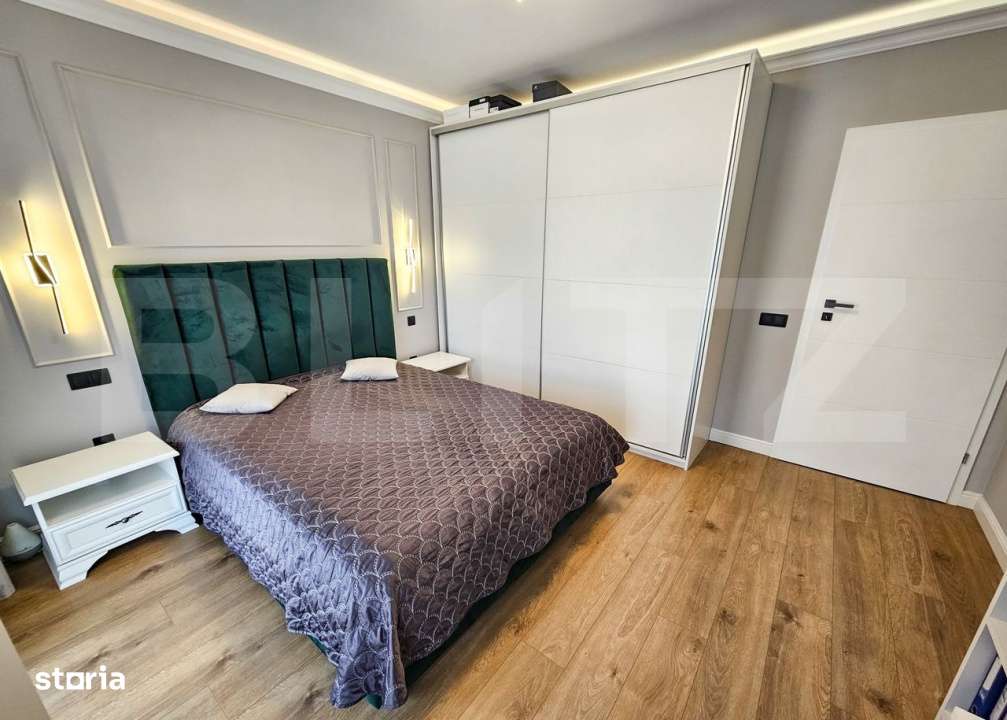 Apartament de lux, 2 camere, 55 mp, parcare - Imagine principală: 5/8