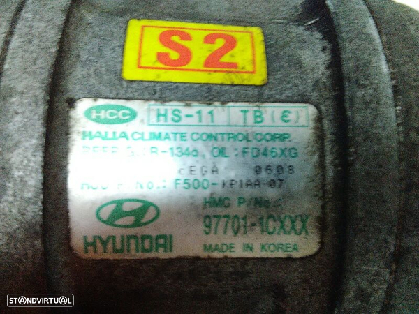 Compressor Do Ar Condicionado Hyundai Getz (Tb) - 3