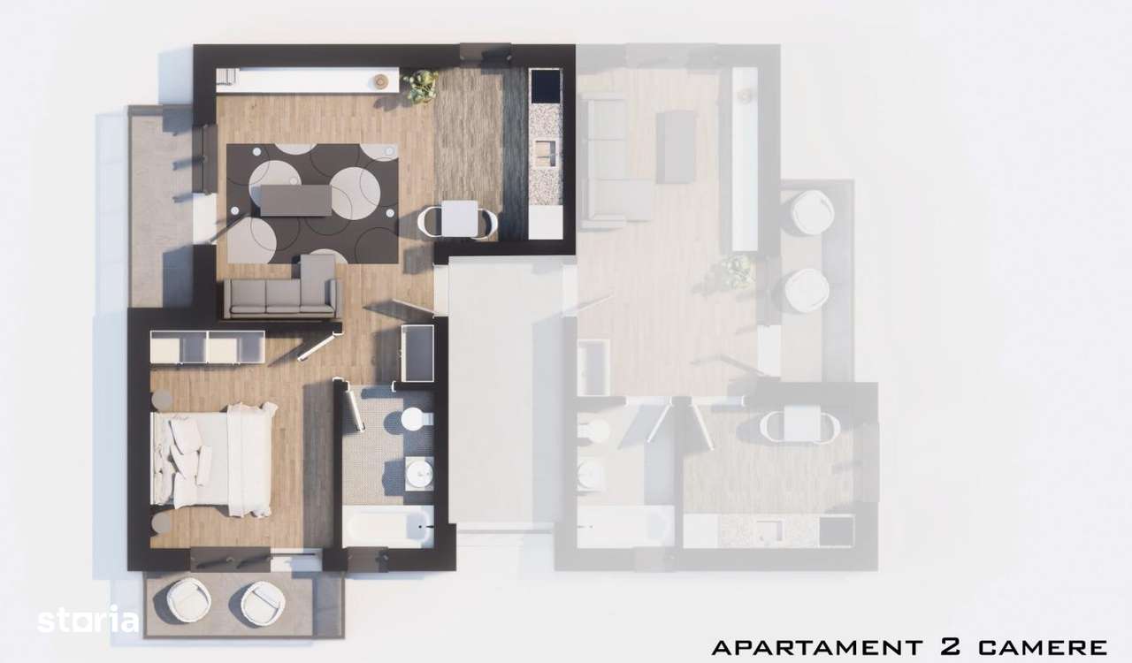 Apartament 2 camere Lac Rediu, parcare gratuita - Imagine principală: 2/5