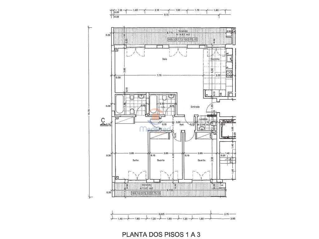 Apartamentos T3 NOVOS c/ 2 Varandas e BOX | Santo António dos Caval...-18