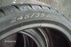 2x PIRELLI Sottozero II 245/35R20 6,3mm 2022 - 2