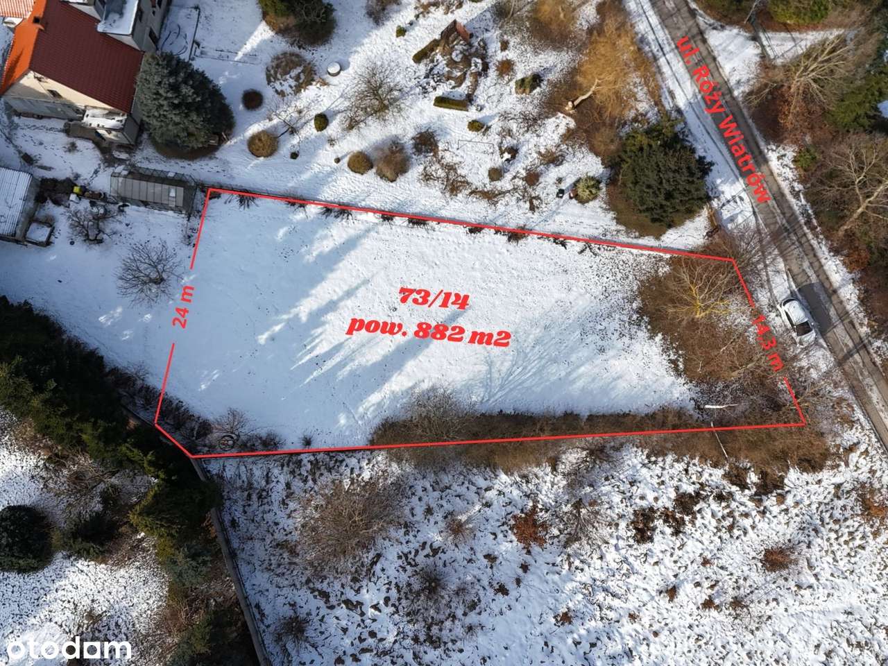 Działka budowlana na sprzedaż – Łabusz, Koszalin-1