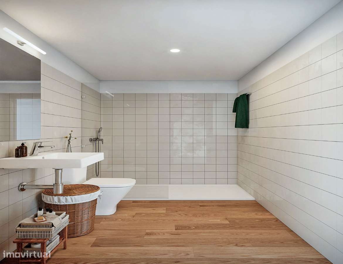 Apartamento T1+ 1 com varanda em Leça da Palmeira.-8