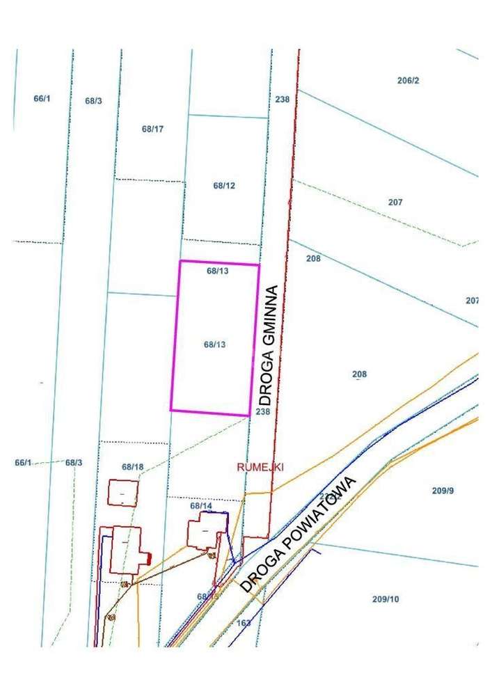 Działka rolno-bud. 1585 m2 Rumejki, Juchnowiec - Pełny obrazek: 5/13