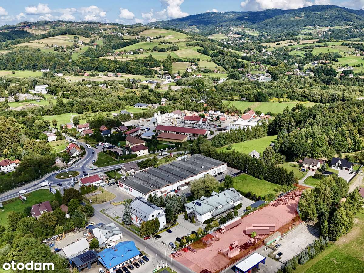 Obiekt usługowy LIMANOWA wraz z działką sąsiadującą P/U-2