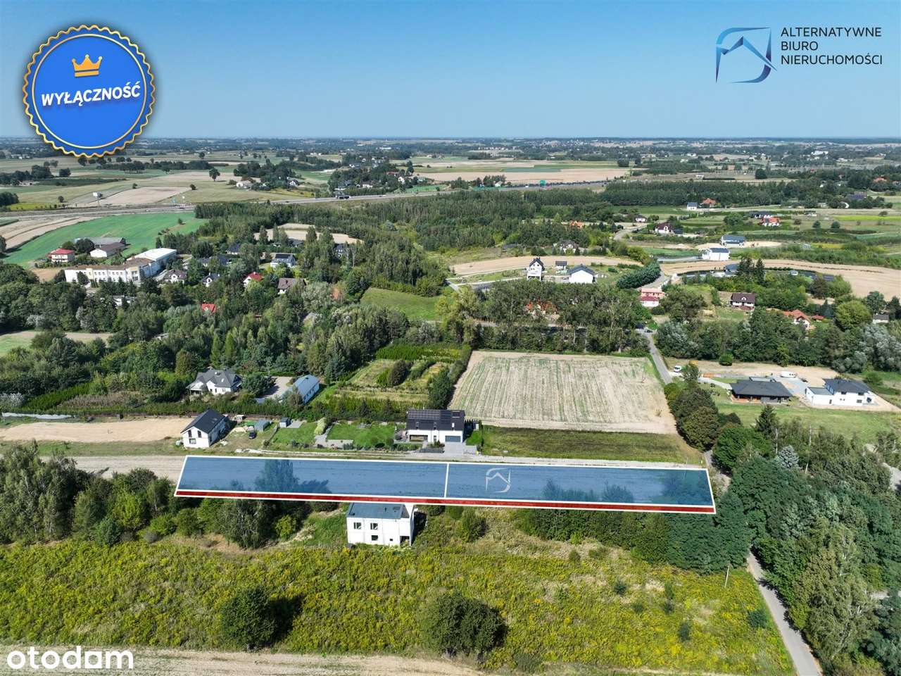 Atrakcyjne działki budowlane w Płouszowicach Kol. - Pełny obrazek: 4/12