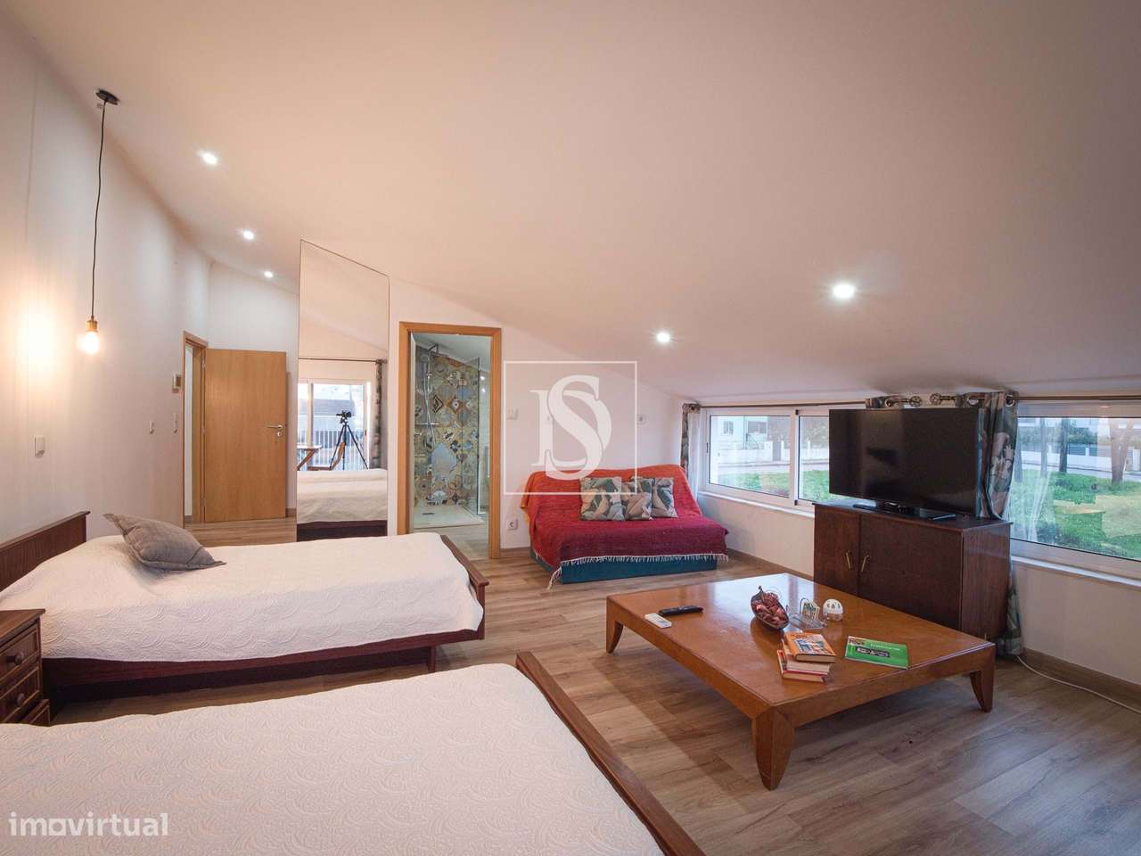 Moradia T4 Restaurante e Piscina Aquecida  Aroeira-41