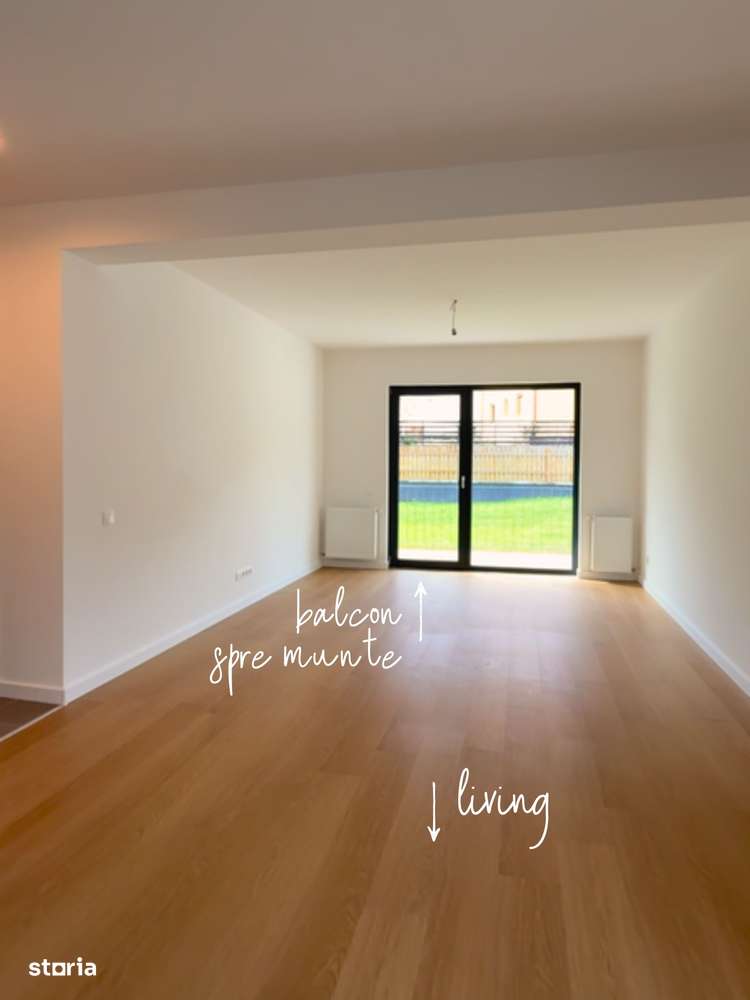 BUȘTENI | 2 camere | Parter Accesibil | Curte | Parcare | Comision 0% - Imagine principală: 3/12