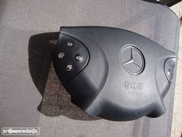 airbag de volante completo mercedes w211 classe E - 2