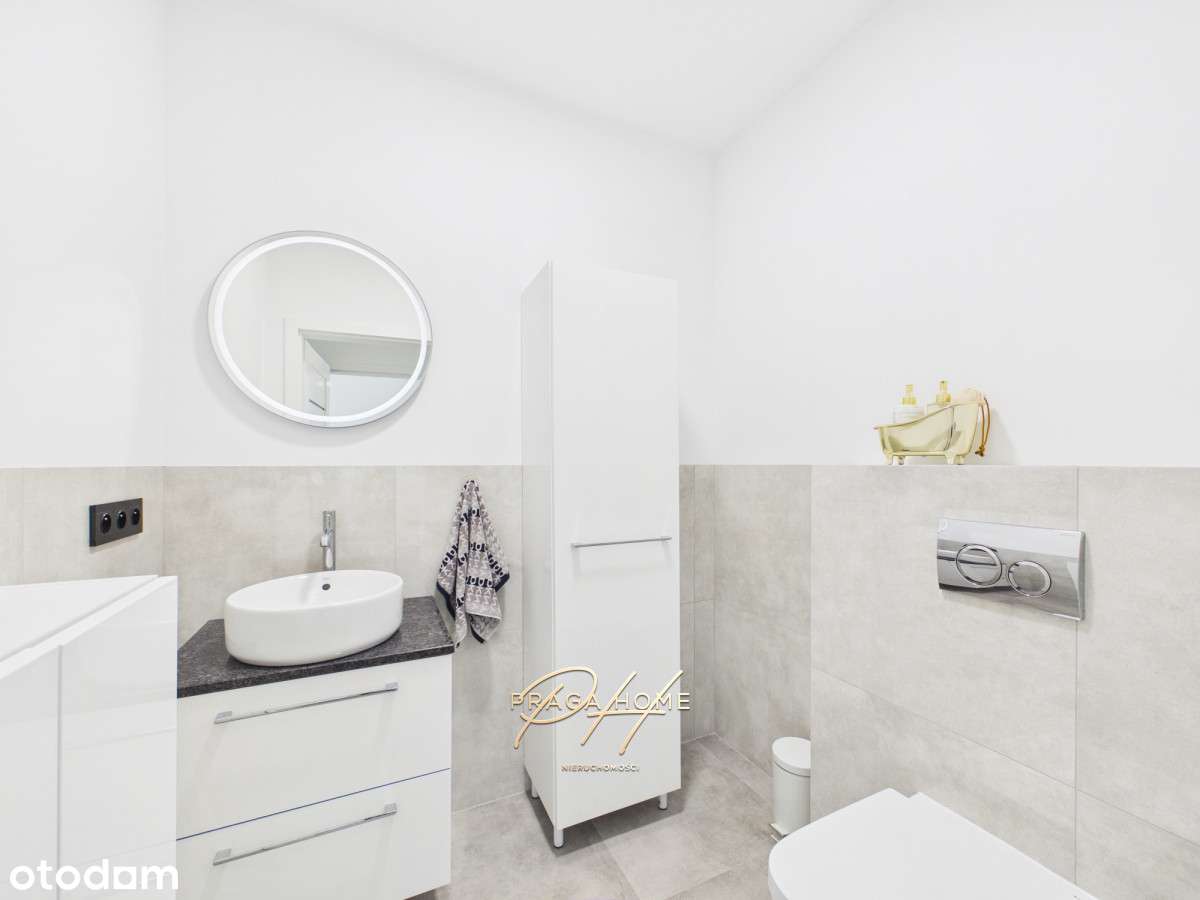 Nowoczesny segment bliźniaka | 100 m² | Wawer-13