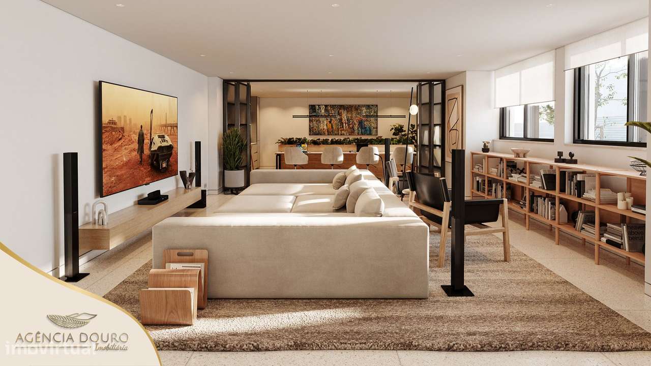 Apartamento T3 com varandas em Leça da Palmeira-6