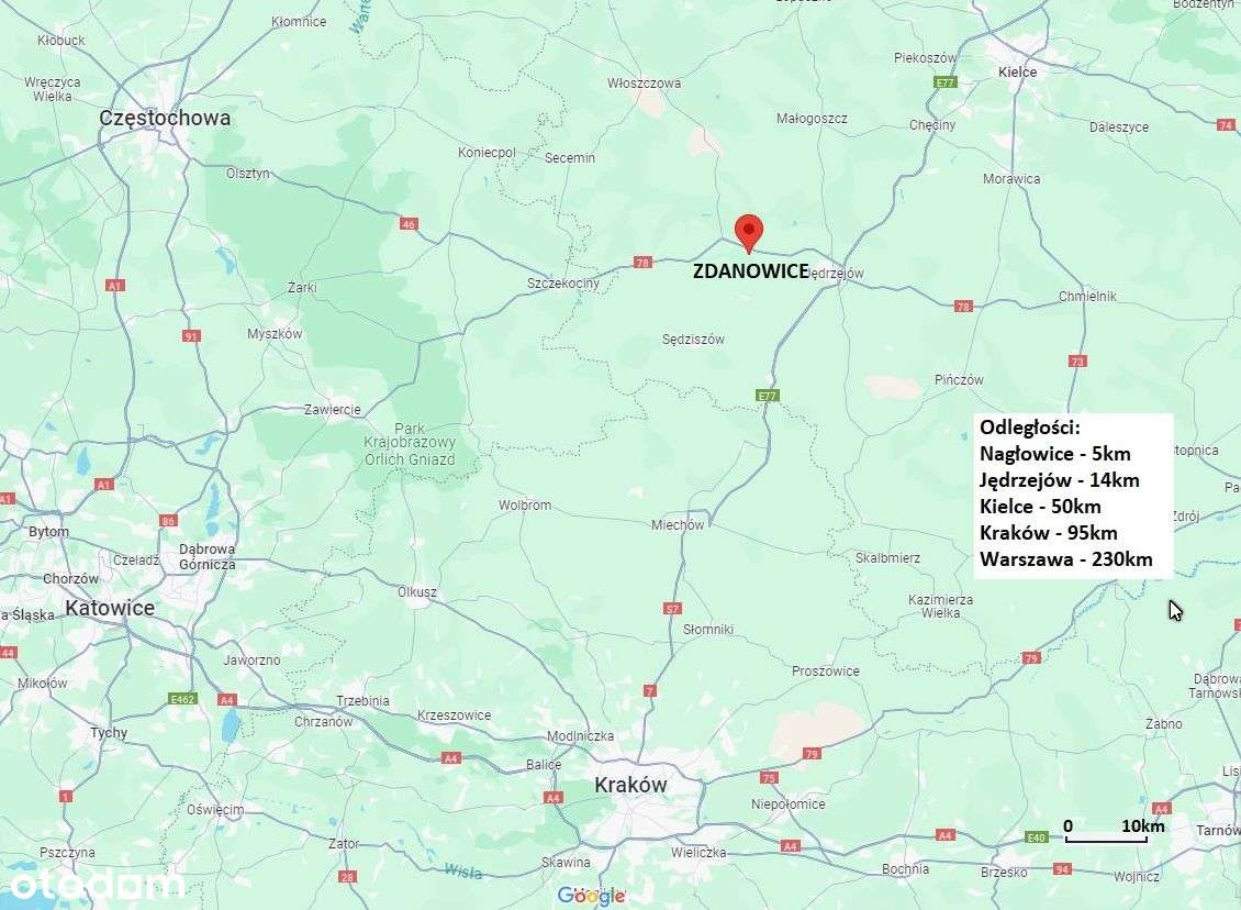 Działka budowlana (plan) 1224m2 przy asfalcie cena 69.900zł-8
