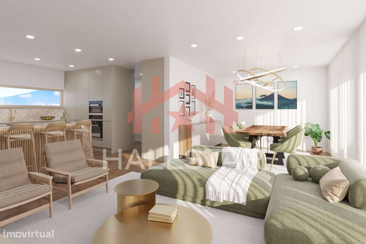 Apartamento T2 / Em Construção / Garagem para 2 Carros / Marrazes - Grande imagem: 2/17