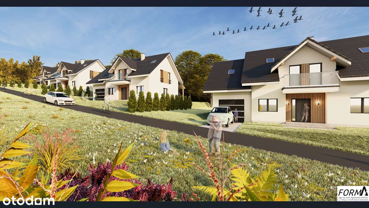 Luksusowy dom 174 m² z ogrodem w Mucharzu,  stan developerski - Pełny obrazek: 3/15