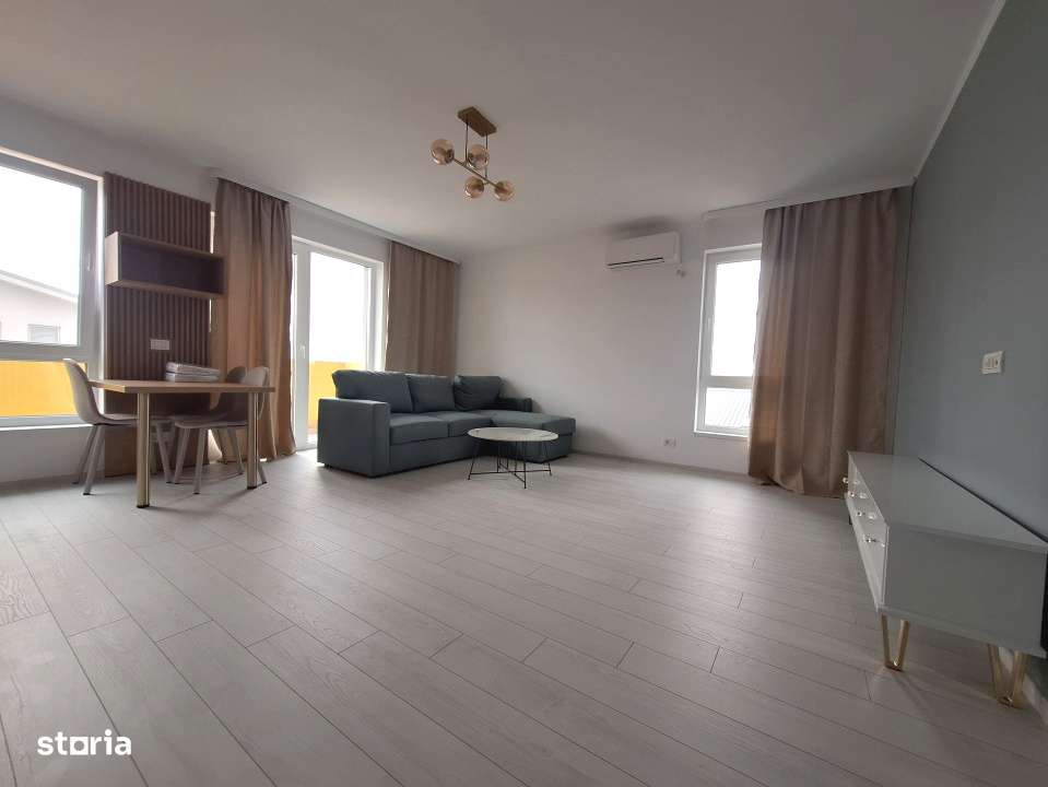 Apartament 2 camere in Giroc- proiect verde + panuori solare-mobilat s-1