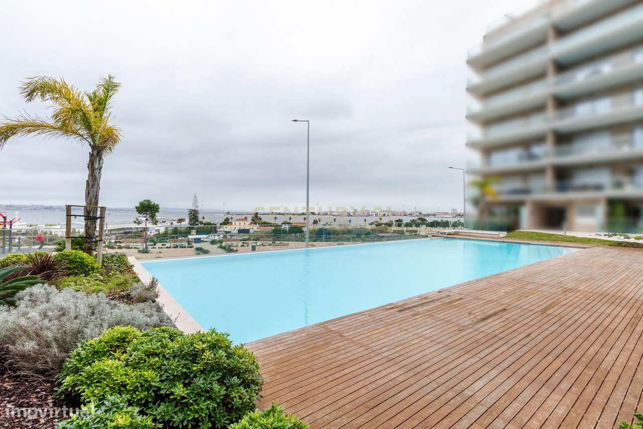 Apartamento T1 no One River (2021) na Quinta da Trindade - Condomínio - Grande imagem: 2/46