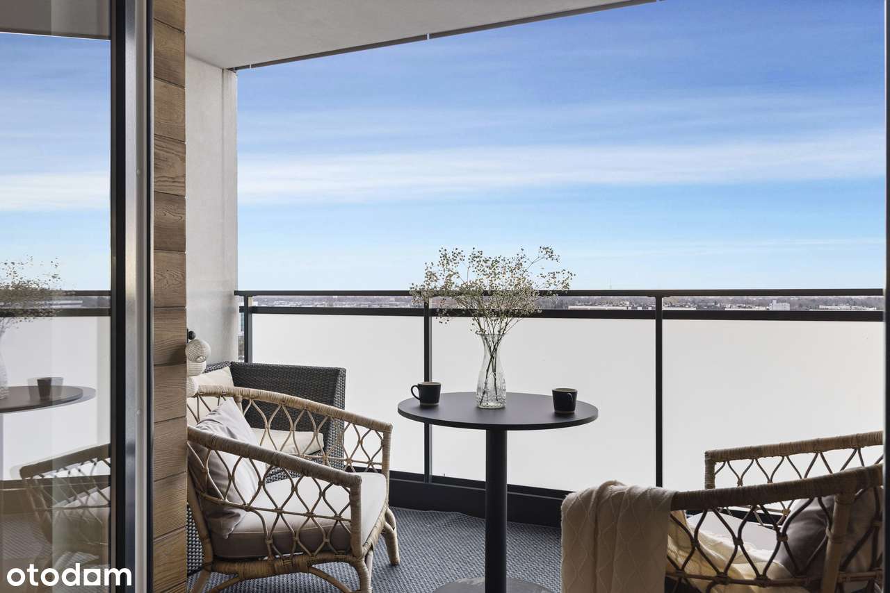 Elegancja w odcieniach granatu | 80 m² | 4 pokoje z widokiem na niebo-8