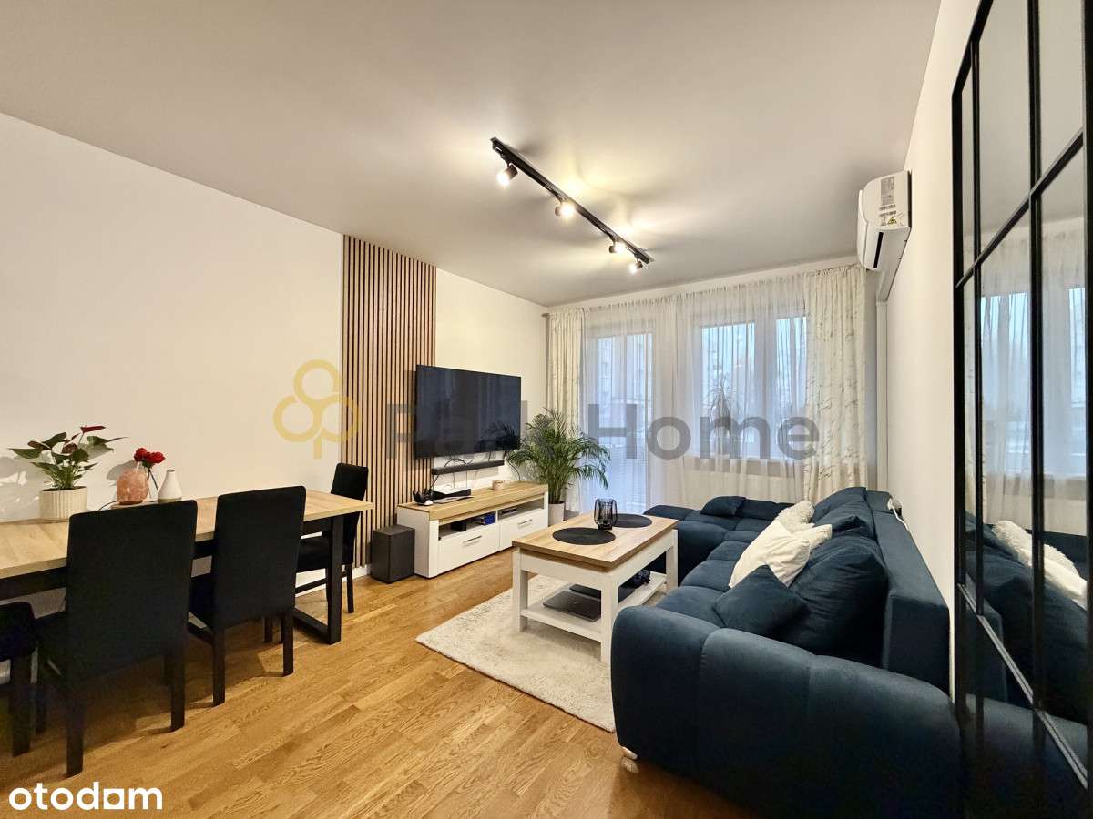 2 pokojowe mieszkanie z balkonem, parter - Pełny obrazek: 1/8