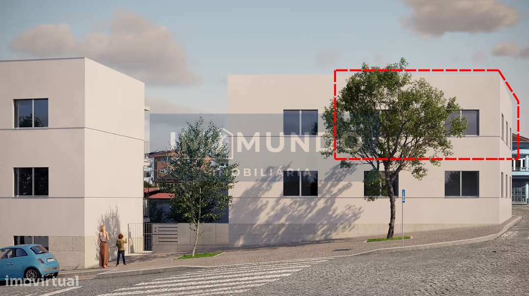 T2 Contemporâneo em Condomínio Fechado - Cidade do Porto-0