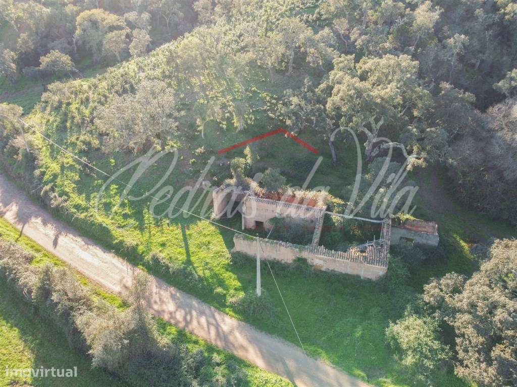 Monte Alentejano de 36ha com 3 ruinas - Pego das Pias - Odemira-11