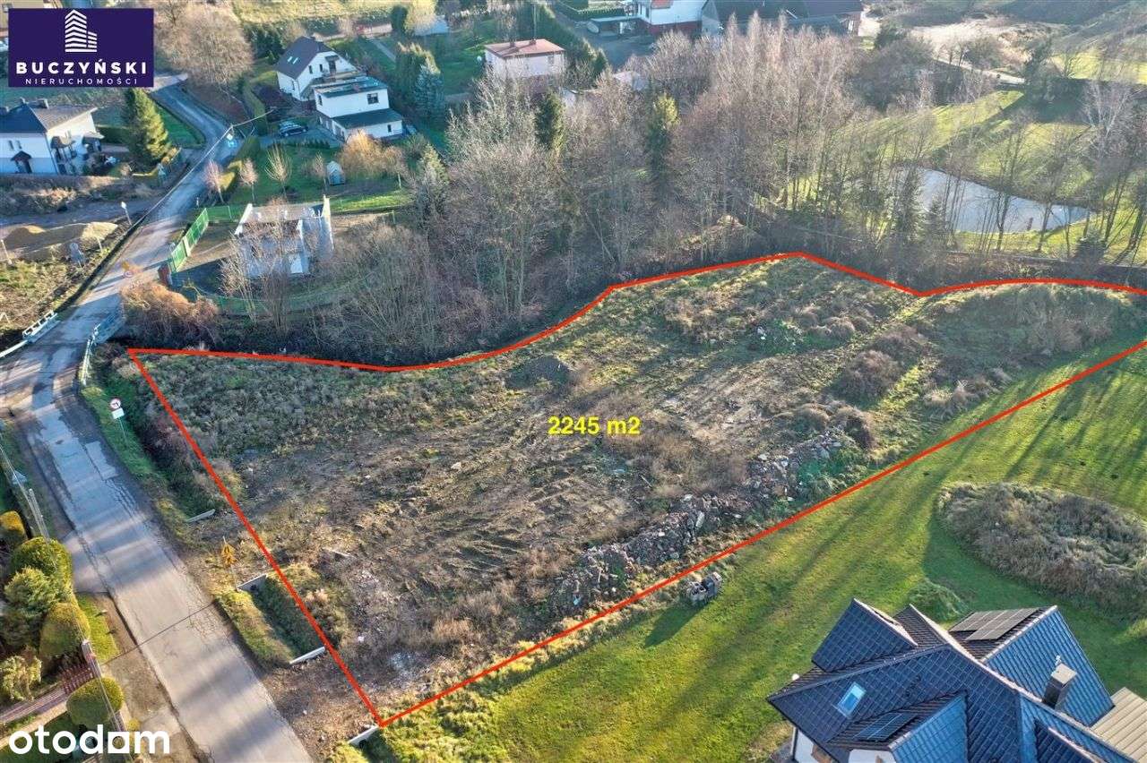 Działka z pozwoleniem na budowę 4 domów.-4