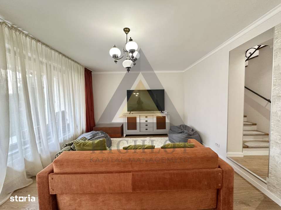 PIPERA ROND OMV | VILA IN COMPLEX CU 3 DORMITOARE | COMPLET MOBILATA - Imagine principală: 3/19