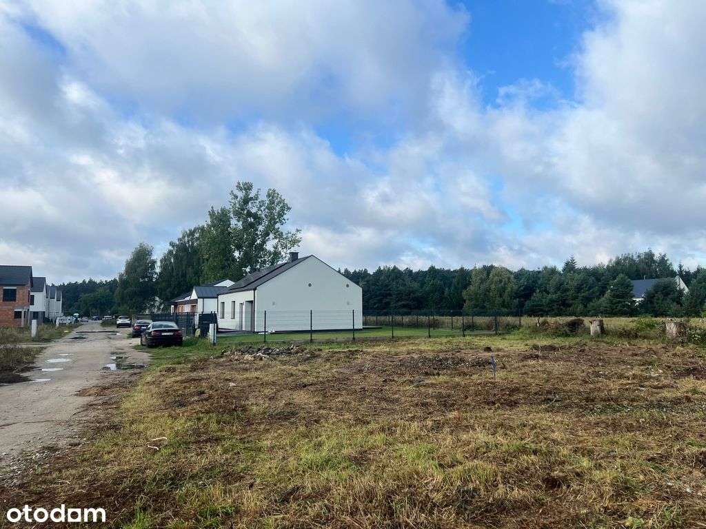 Zakrzewo działka w pobliżu lasu. Mpzp/ Kanalizacja-0