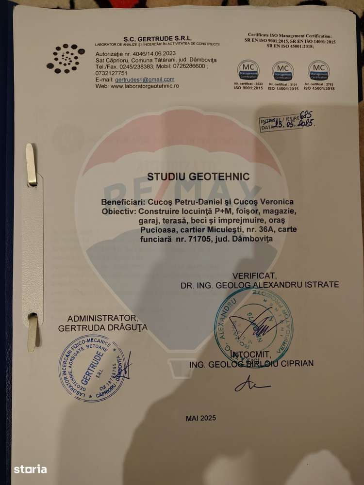 Teren 5,408mp Pucioasa / Strada Miculesti - Imagine principală: 5/7